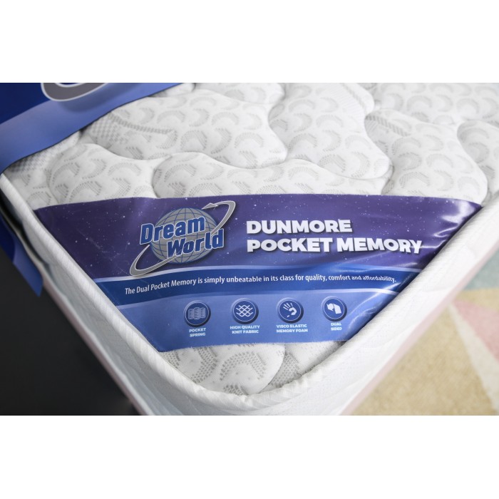 Dream World Dunmore Pocket Memory - 4FT6