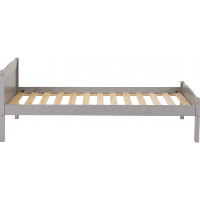 Amber 3FT Bedframe - Grey Slate