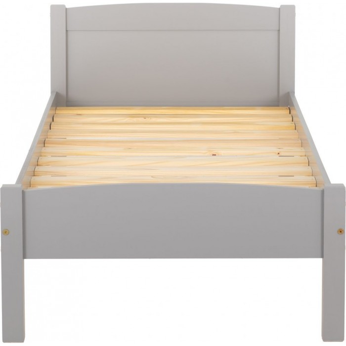 Amber 3FT Bedframe - Grey Slate