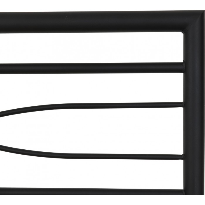 Kelly 4FT6 Bedframe - Black