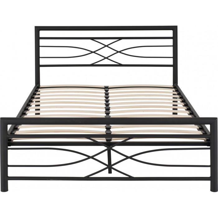 Kelly 4FT6 Bedframe - Black