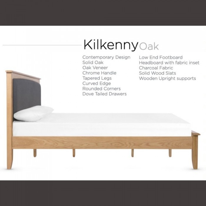 Kilkenny 5ft Bedframe - Oak