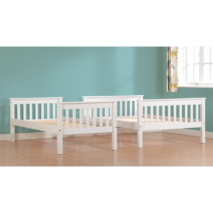 Neptune Triple Sleeper Bedframe- White