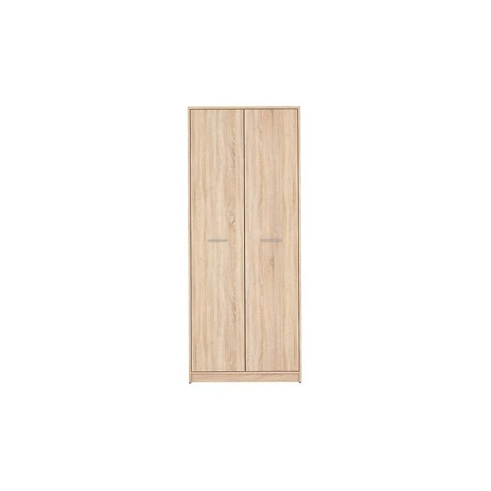 Devon 2 Door Combined Wardrobe - Sonoma Oak