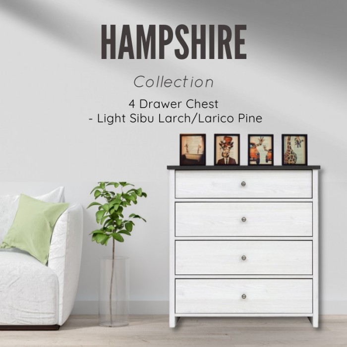 Hampshire 4 Drawer Chest -...